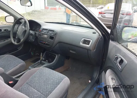 1998 Honda Civic Ex z USA, uszkodzony, nr VIN 1HGEJ8243WL131093